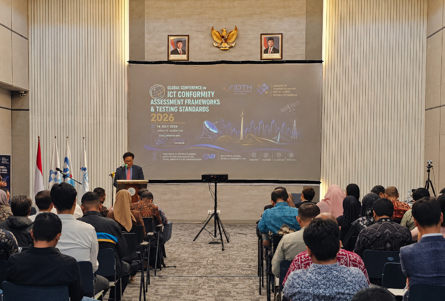 [26.07.15] 에이치시티, 인도네시아 정부 주최 &lsquo;국제 ICT 시험인증 컨퍼런스&rsquo; 핵심 연사로 나서&hellip;전략적 파트너 위상 확인